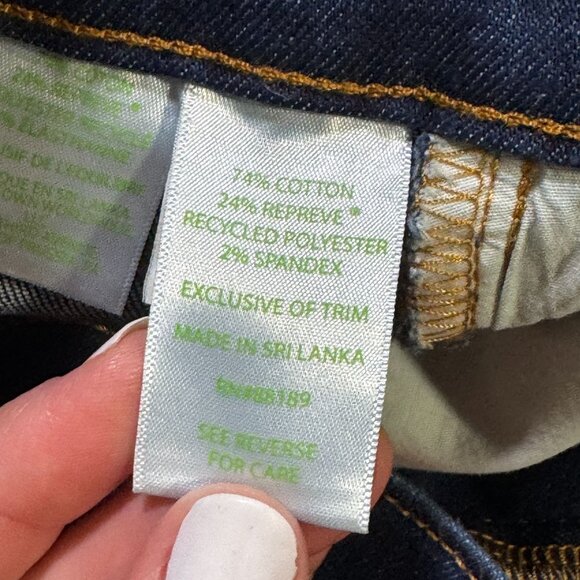 Lilly Pulitzer Eagan High Rise Skinny Jean Sz 00 - Picture 6 of 8